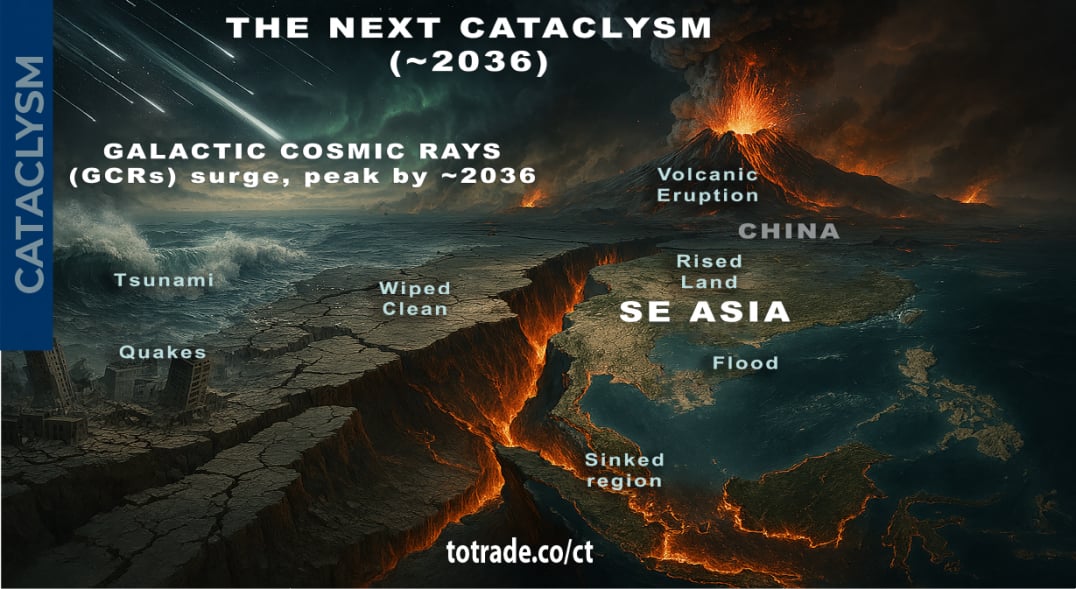 GCRs surge effects on Earth Interior