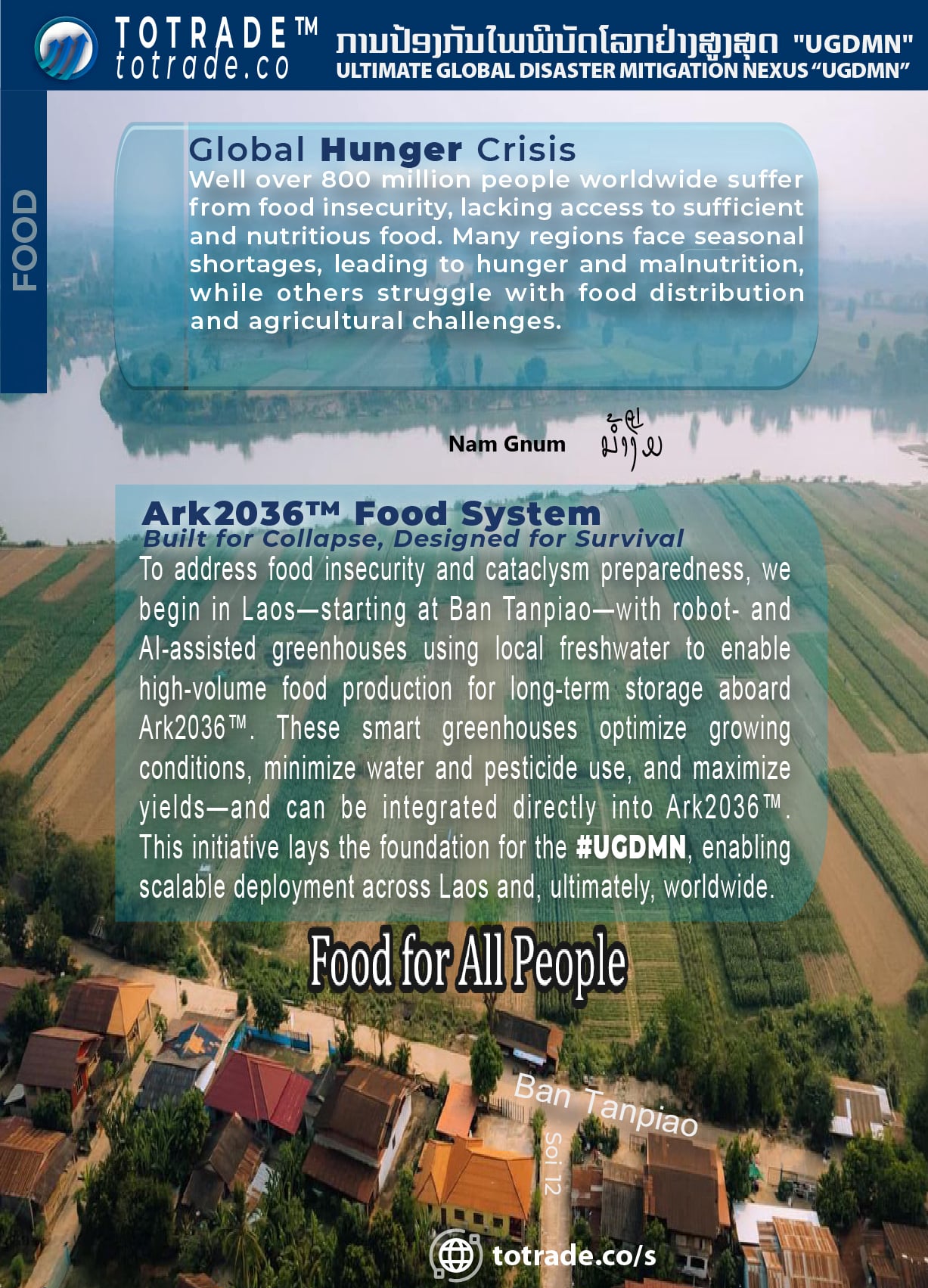 ວິກິດຄວາມຫິວໂຫຍ Global Hunger Crisis 