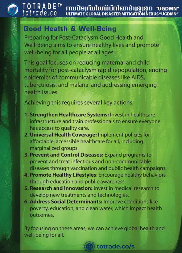 Good Health and Well-Being