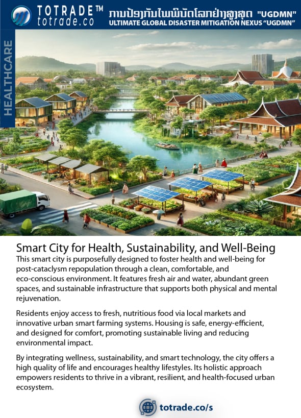 Smart City for Health Rejuvenation and Cleansing