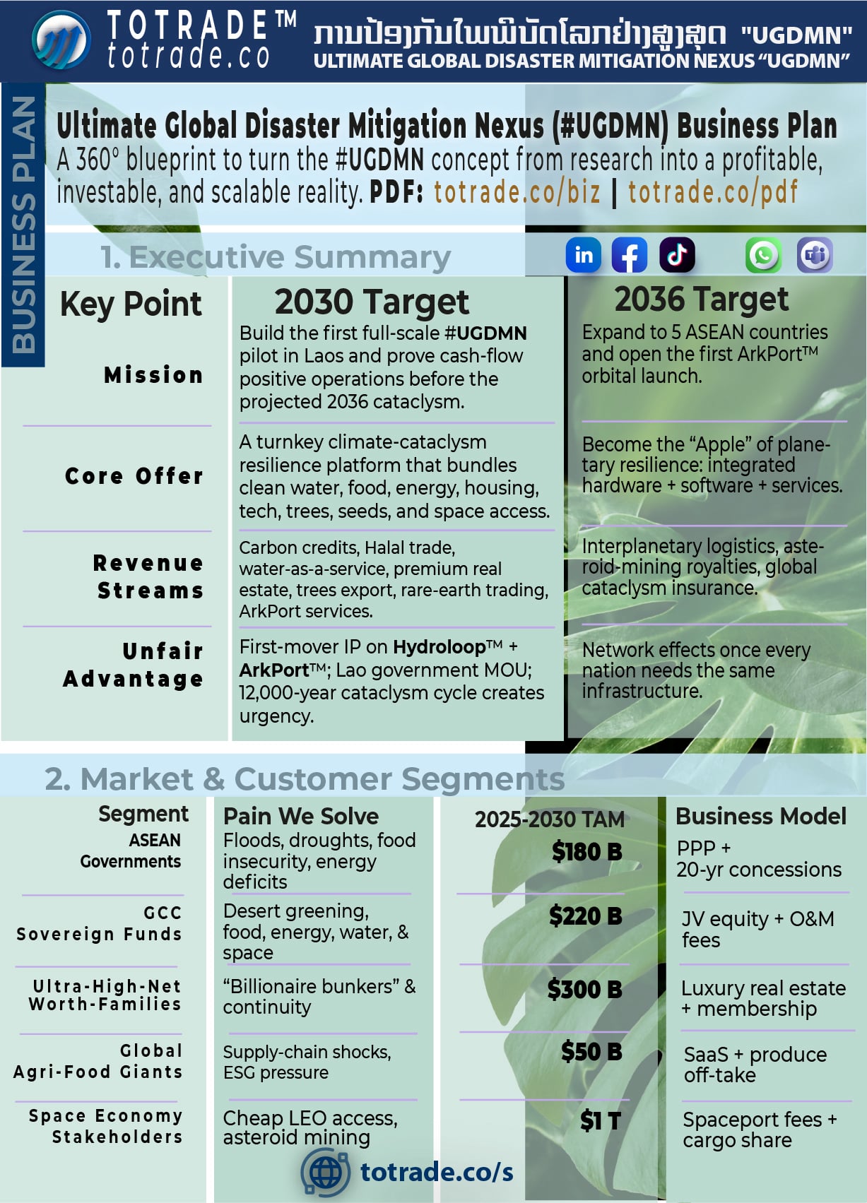 Commerce for the World Peace Corporation, a Global and Interplanetary Trading System